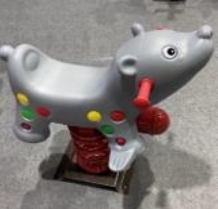 H0011 โยกเยกสปริงหมีน้อย ขนาด 45*70*70 ซม.