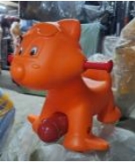 H0021 โยกเยกสปริง สุนัขจิ้งจอก ขนาด 40*70*70 ซม.